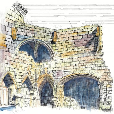 Restos del monasterio de San Ildefonso (Toro)